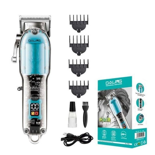 Daling Transparent Visible Body Hair Cutting Machine Cordless Shaver Trimmers Barbe