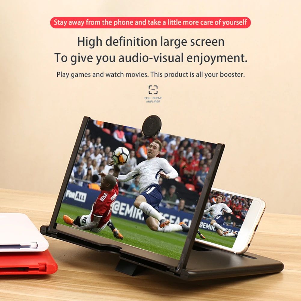 Mobile Phone Video Amplifier Enlarged Screen Magnifier Your Portable Home Cinem